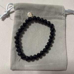 Plain Black Liza Bracelet